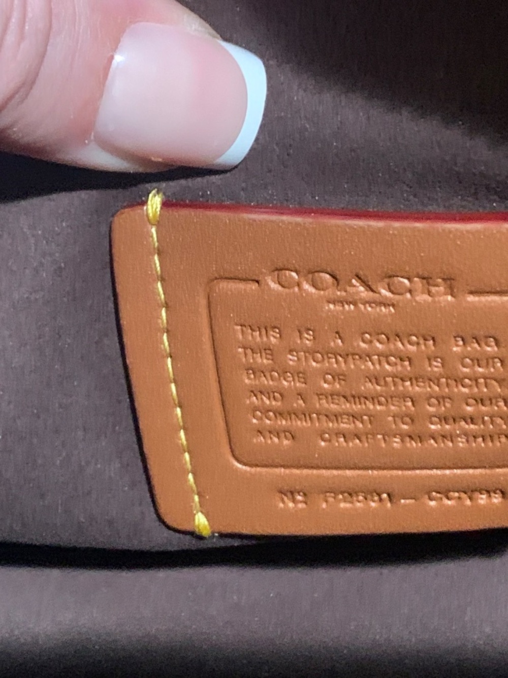 Coach Empire 21 in Maple - Picture 10 of 16